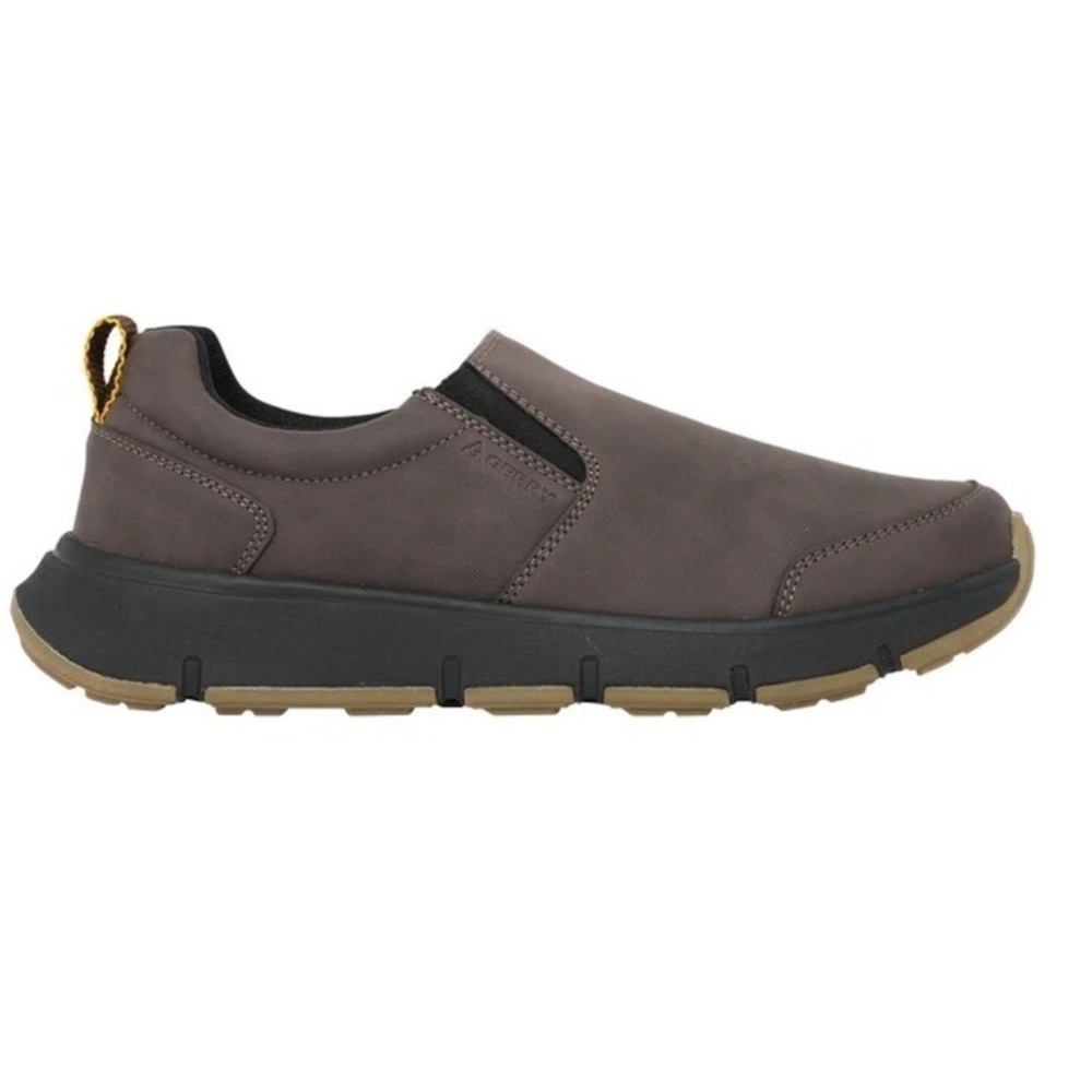 Gerry Moc II Men's Slip On Lightweight Casual Shoe Brown Size 10 NIB